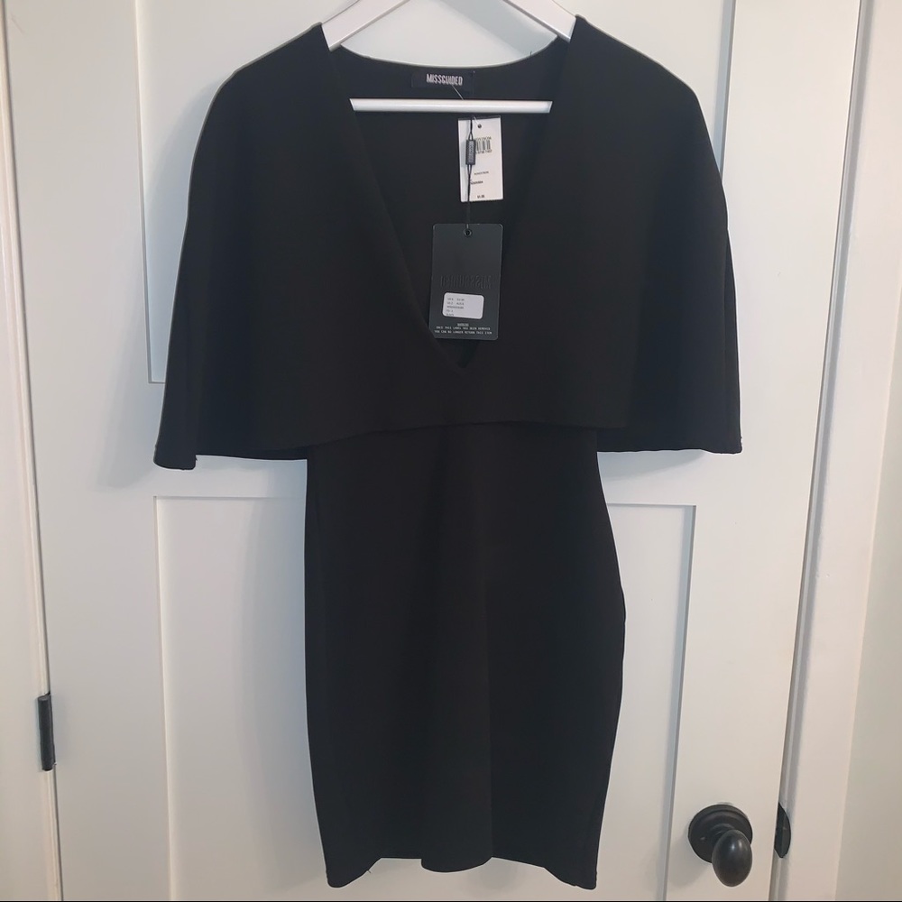 Missguided Cape Dress